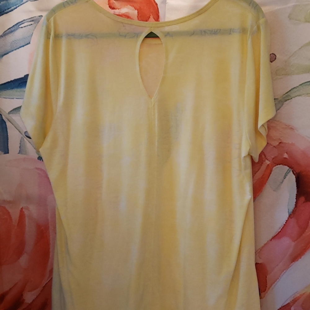 Yellow Roses T Shirt 2X - Picture 4 of 4